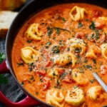 Creamy Tomato Tortellini Soup First Image