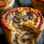 Truffle Butter Mushroom Pot Pie Recipe First Image