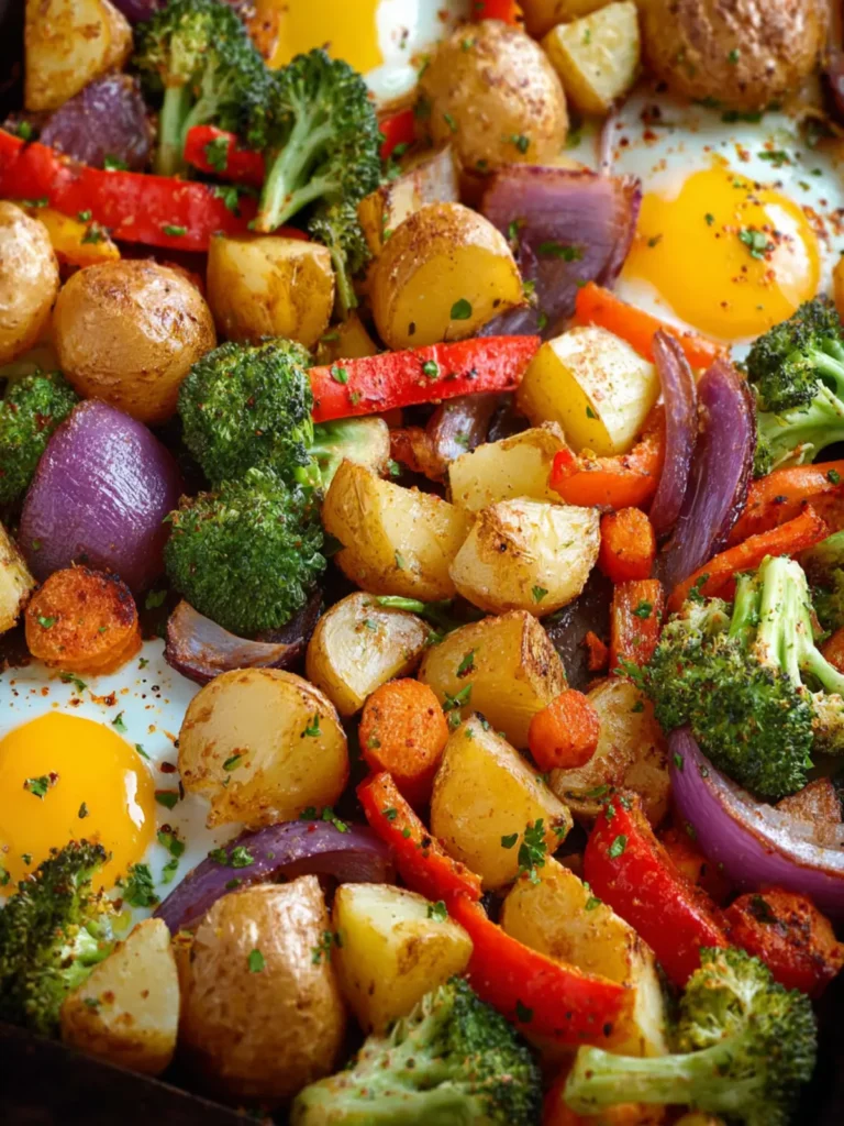 Sheet Pan Breakfast Potatoes & Veggies First Image