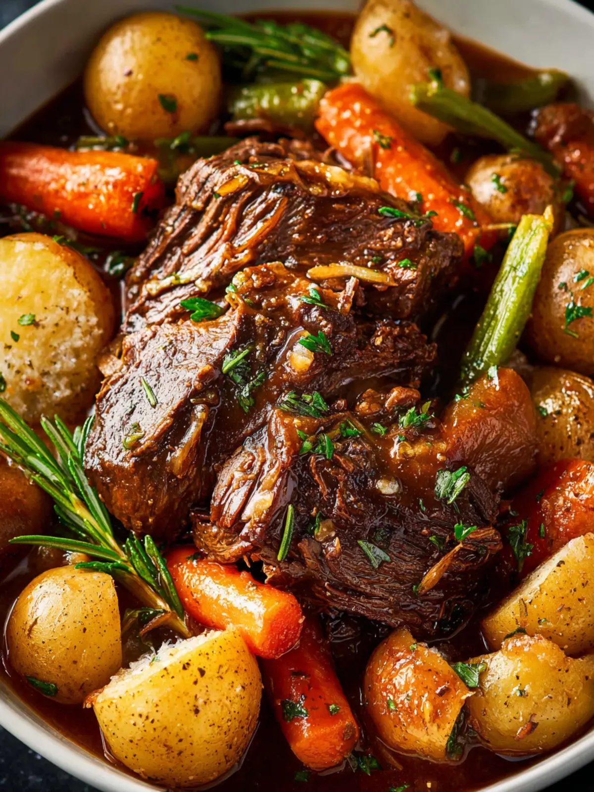 Slow Cooker Pot Roast First Image