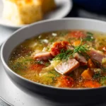 Ham and Cabbage Soup First Image