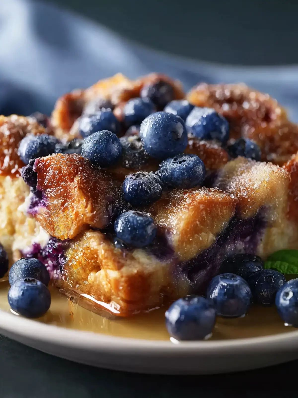 Blueberry French Toast Casserole: Indulgent Brunch Delight