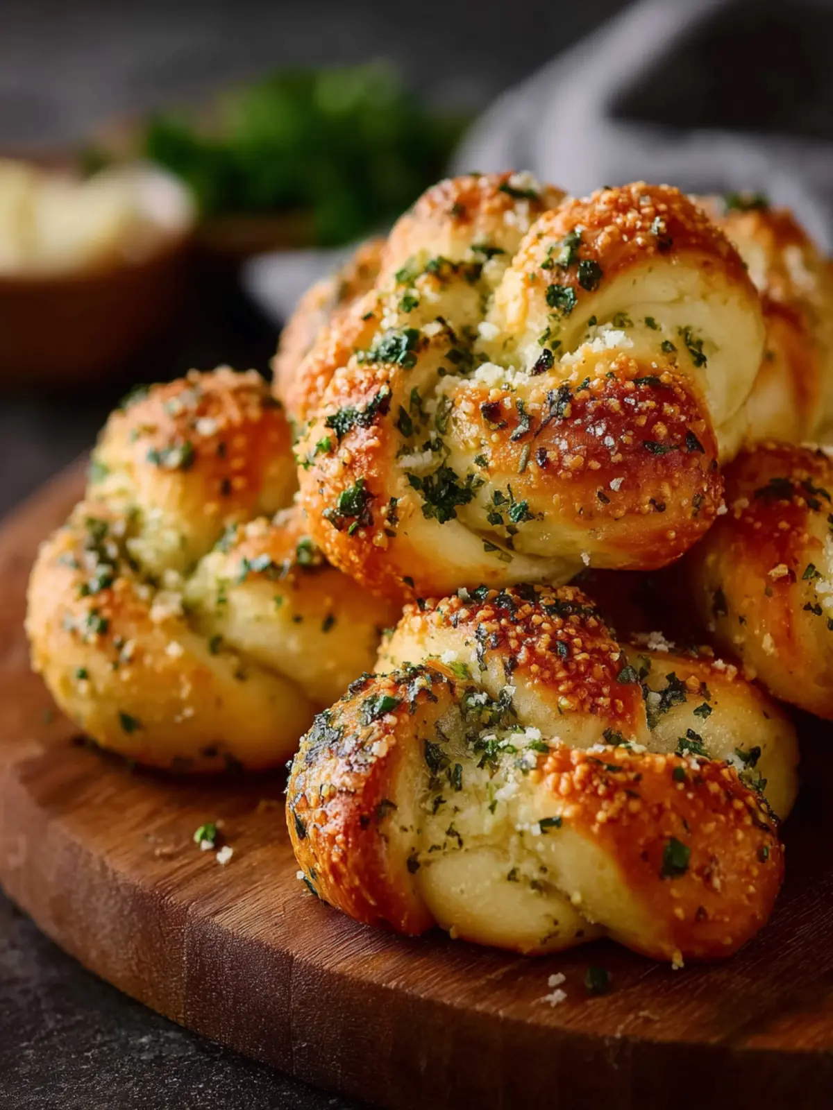 Homemade Garlic Knots First Image