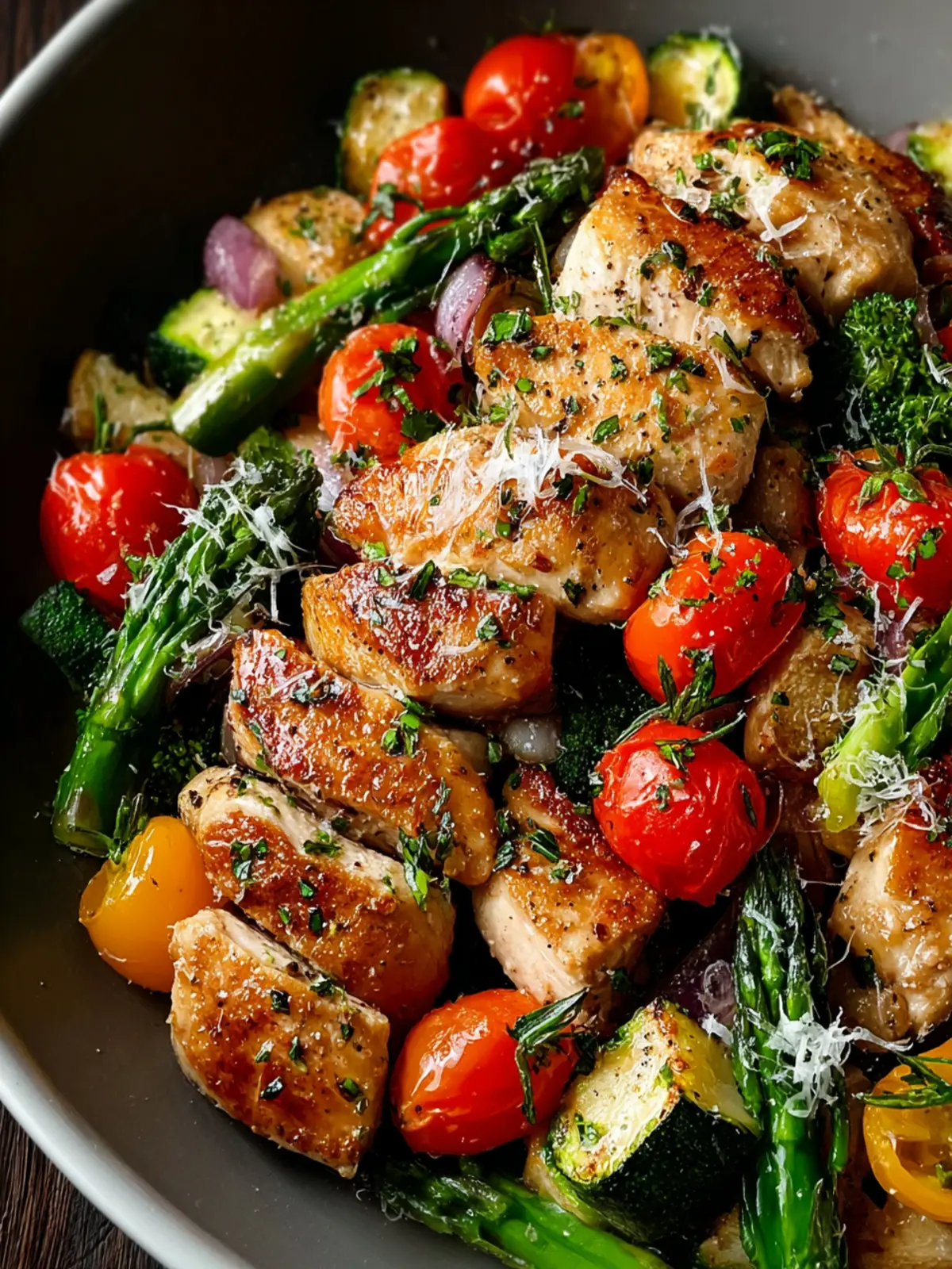 Loaded Chicken and Veggie Skillet: Easy, Flavor-Packed Dinner!