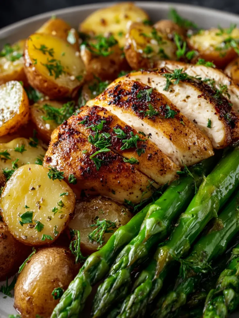 Chicken Asparagus And Potatoes First Image