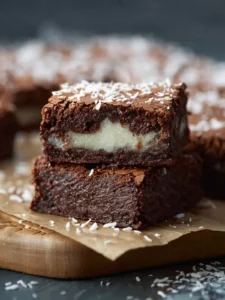 Coconut Brownies First Image