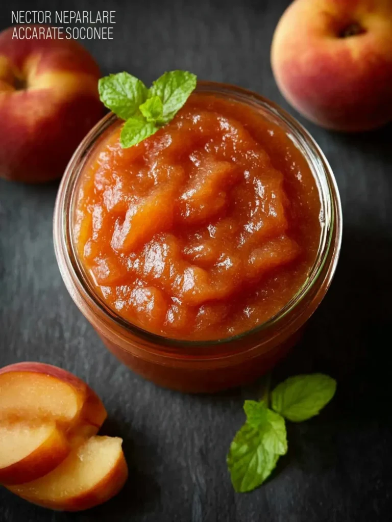 Slow Cooker Nectarine Applesauce First Image