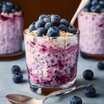 Blueberry Overnight Oats First Image