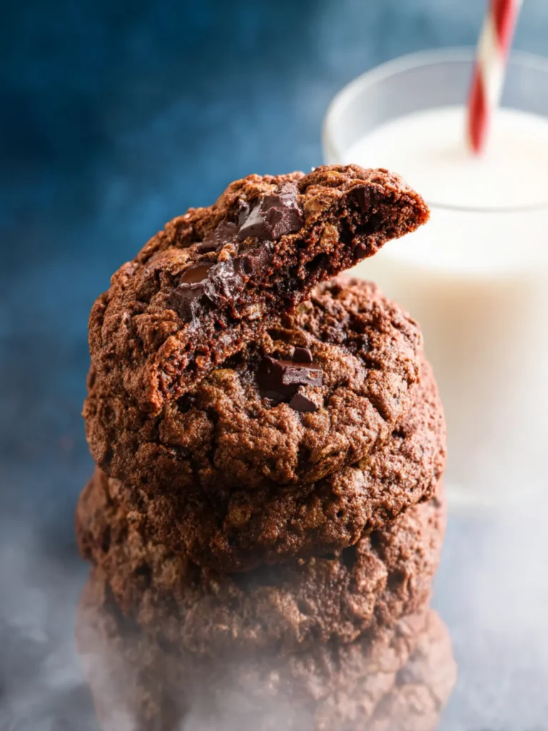 chocolate oatmeal cookies First Image