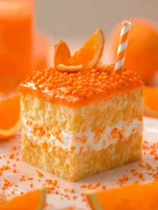 orange crush poke cake First Image